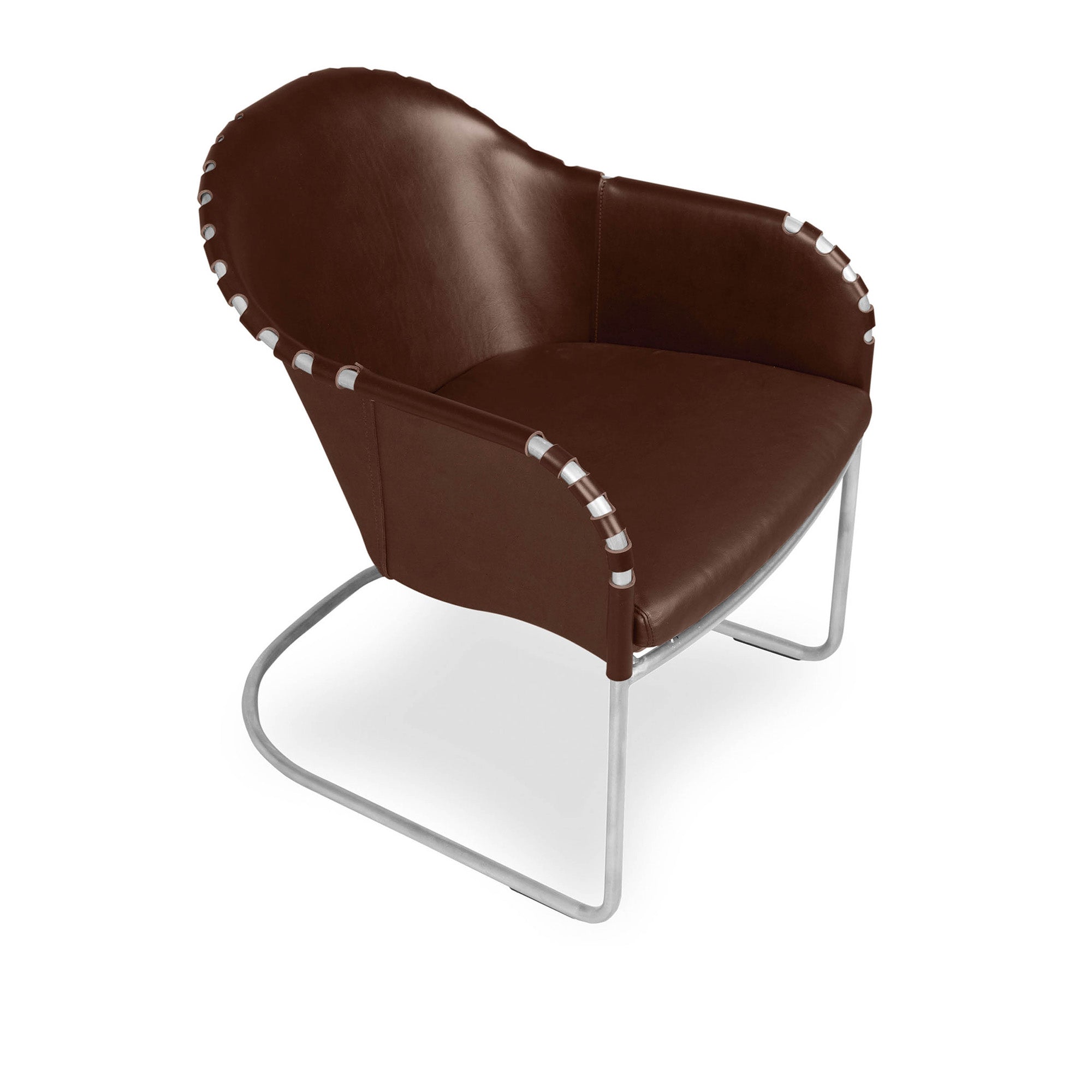 Ingo Armchair Matt Chrome