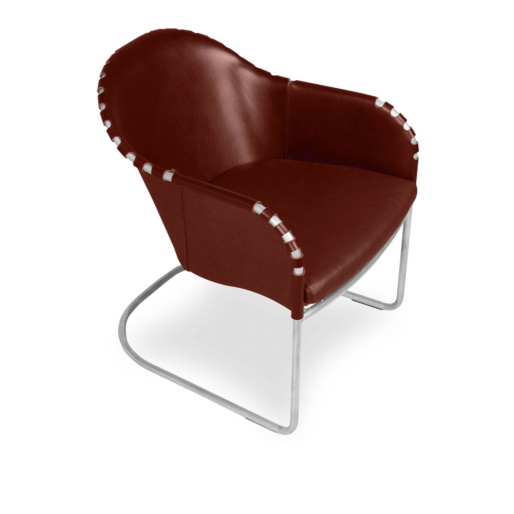 Ingo Armchair Matt Chrome