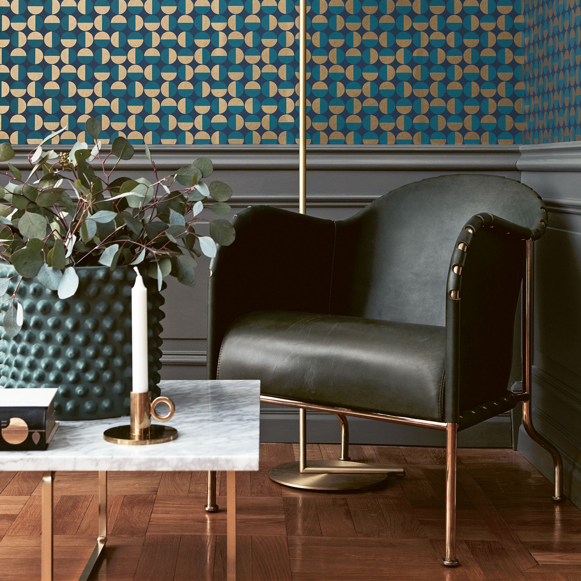 Bruno Armchair Copper