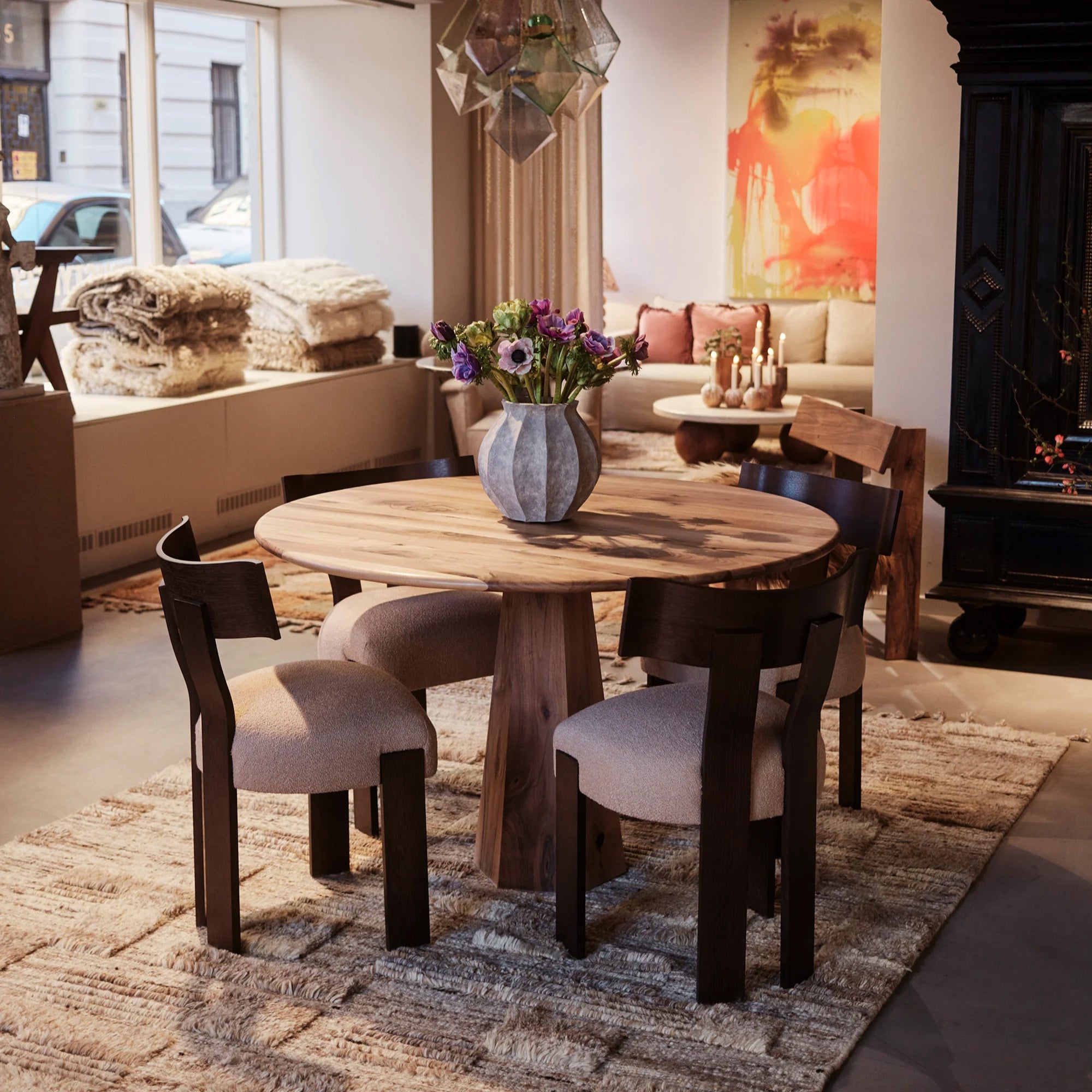 Hexagon Dining Table Ø47