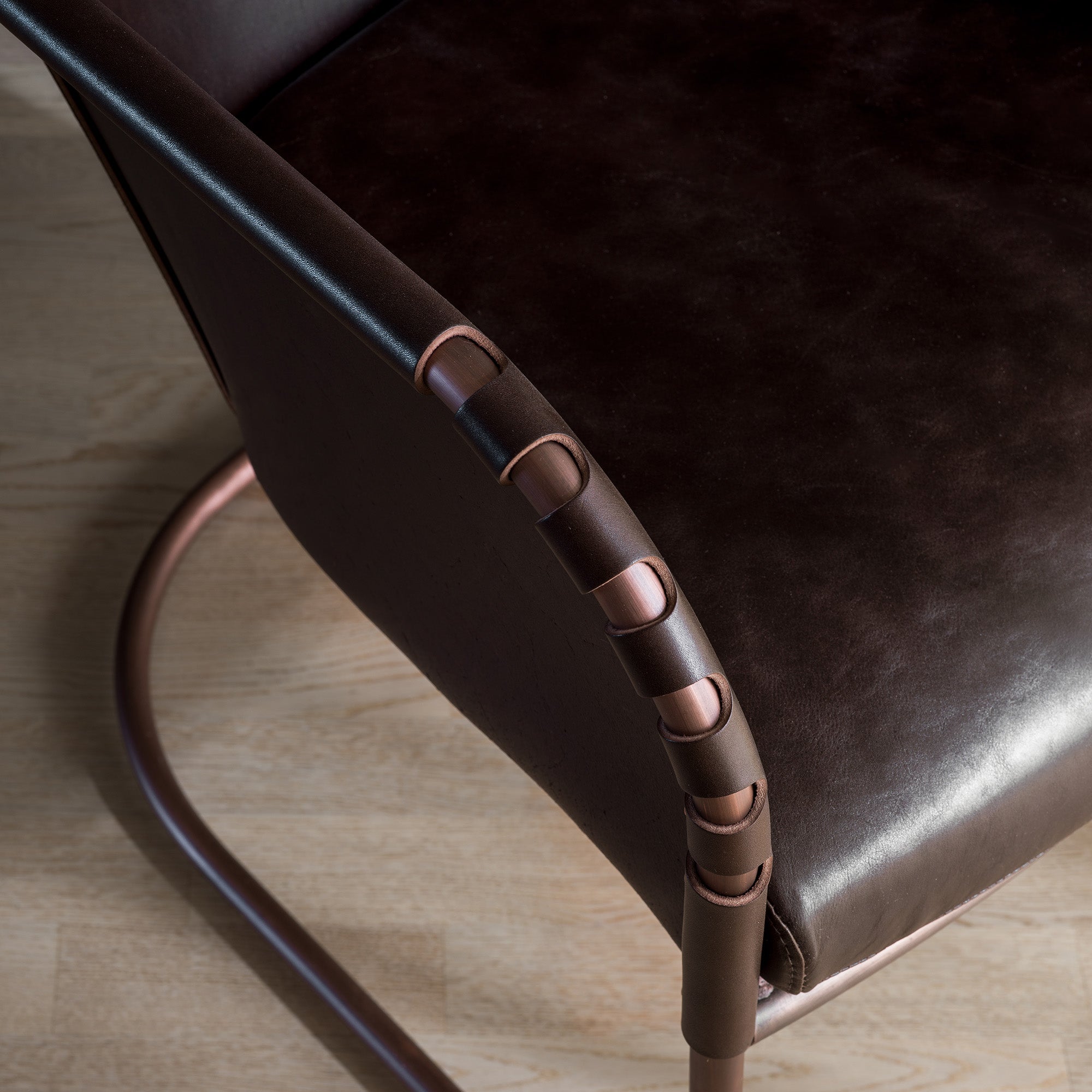 Ingo Armchair Matt Chrome