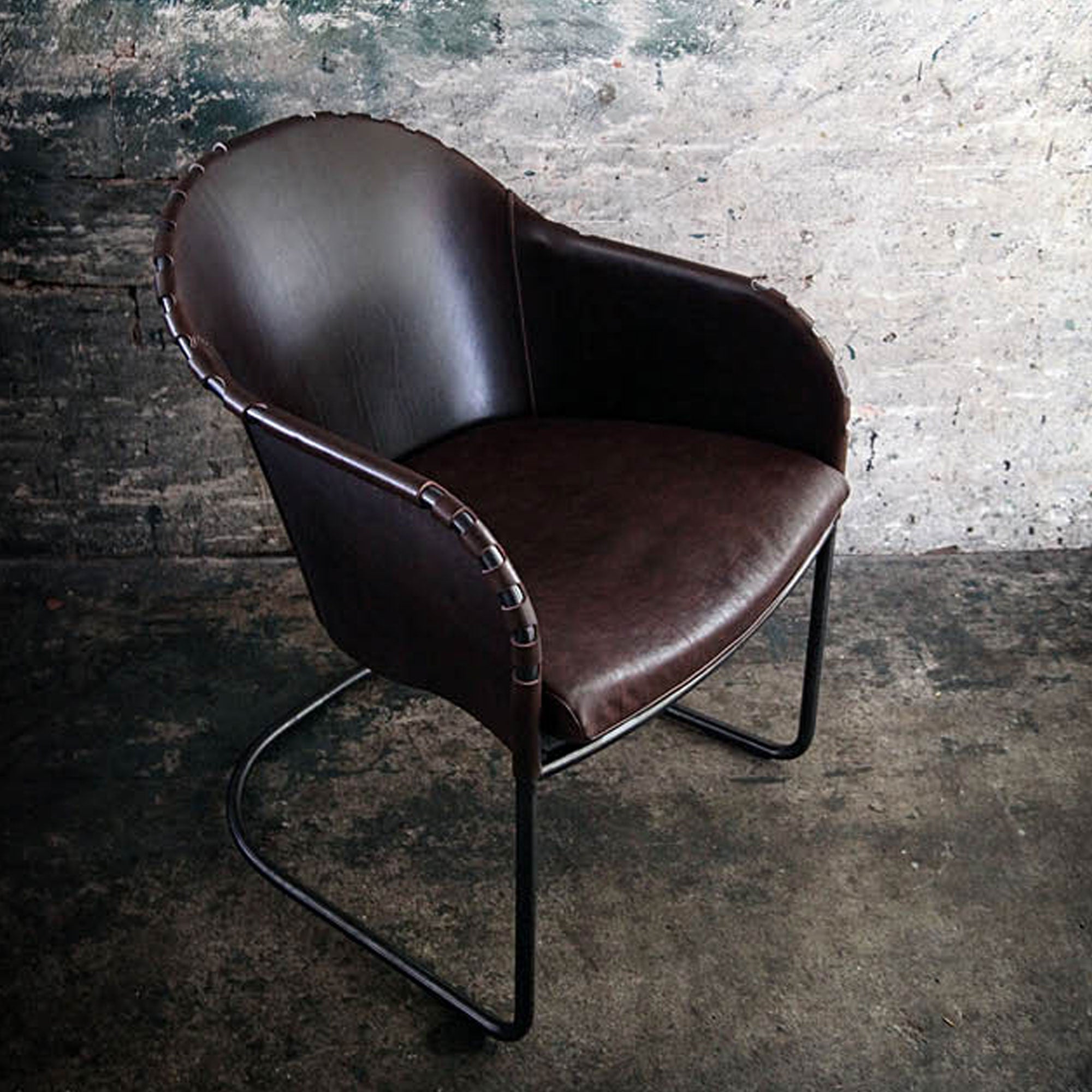 Ingo Armchair Matt Chrome