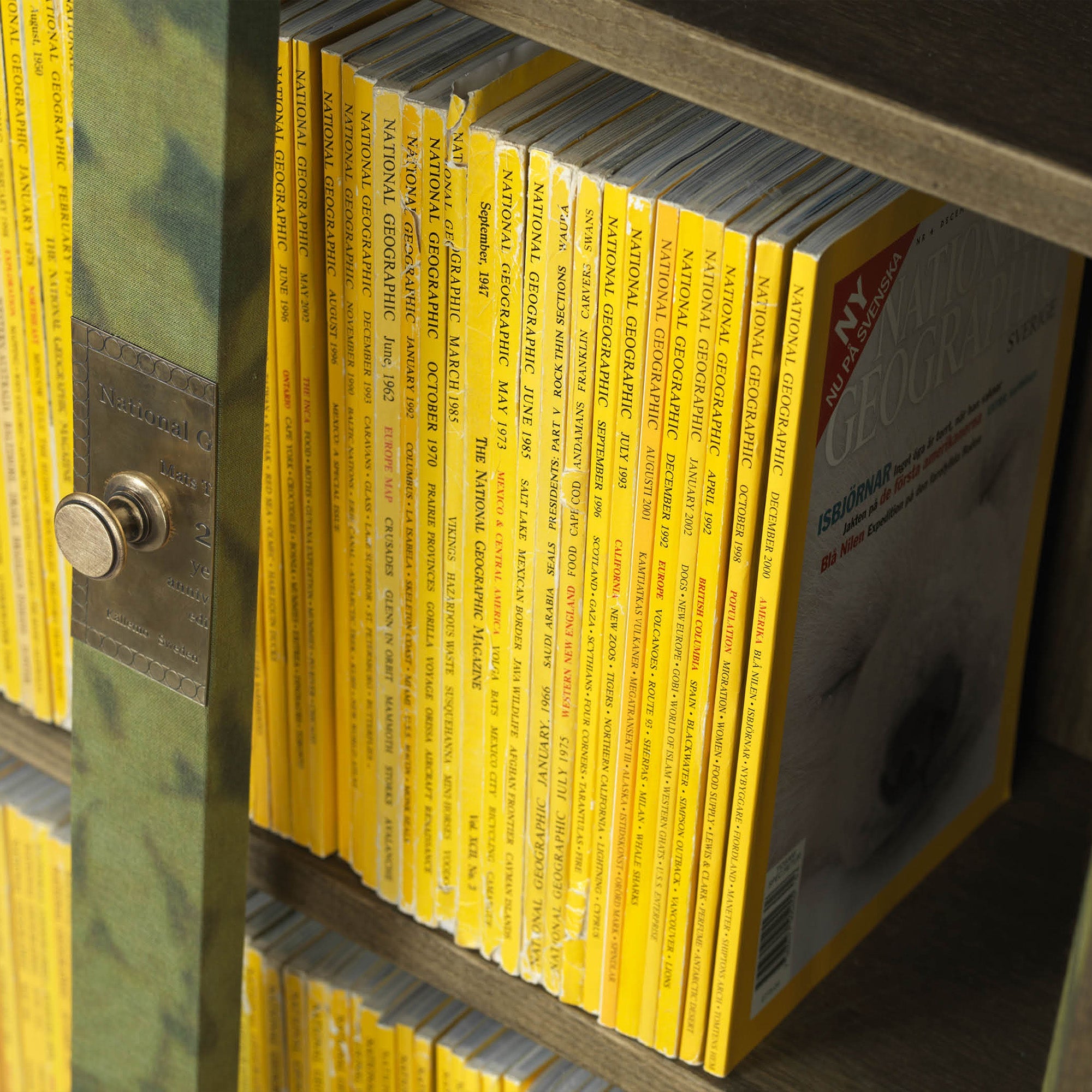 National Geographic Display Cabinet