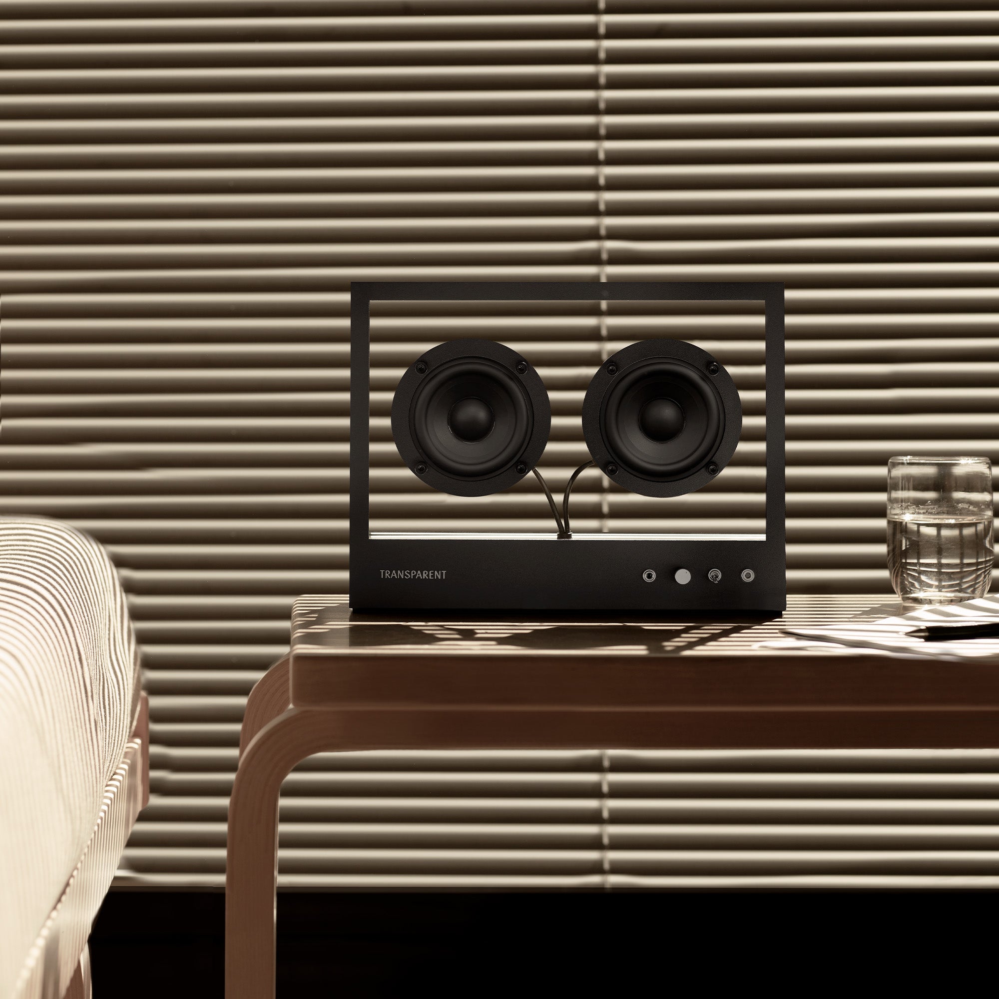 Small Transparent Speaker