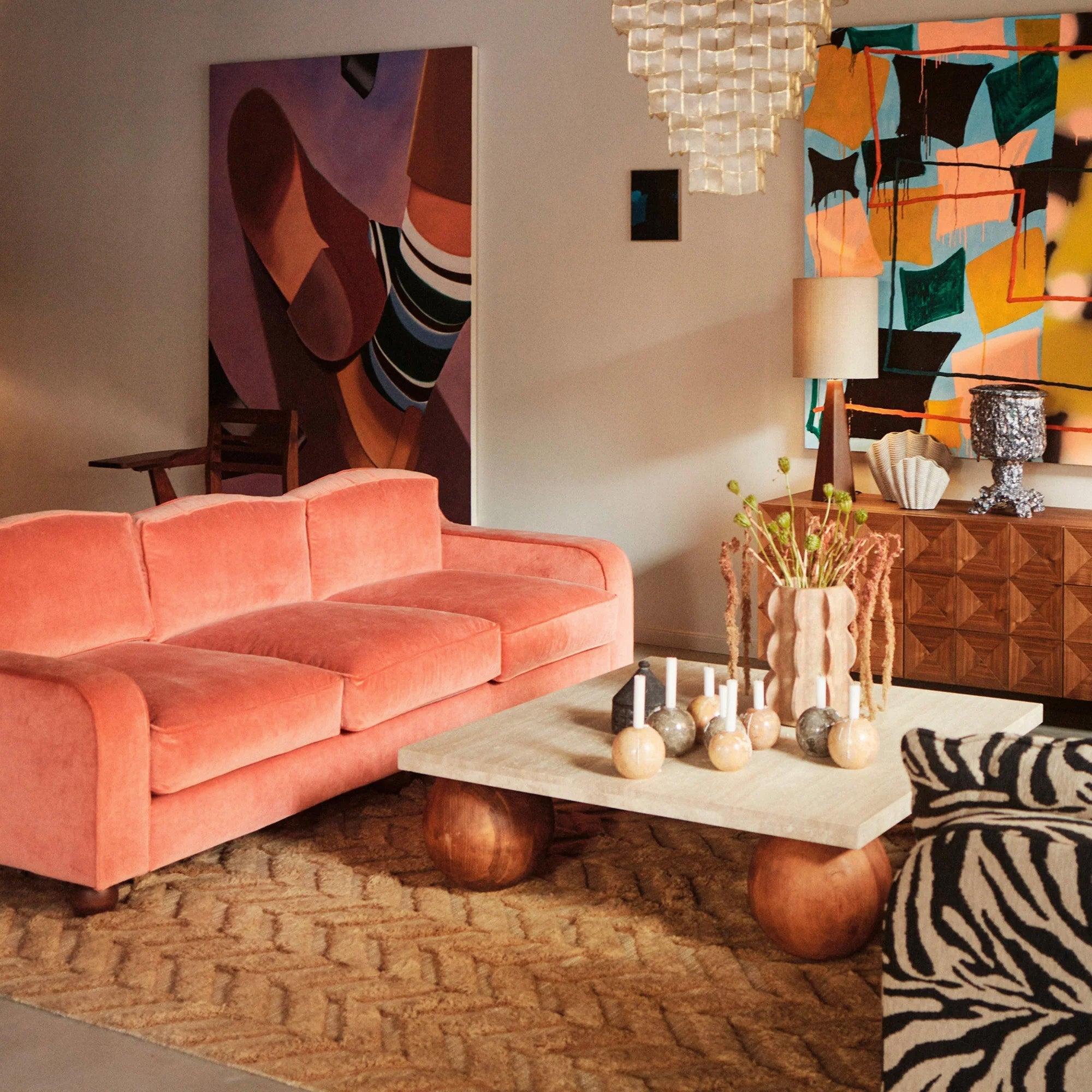 Sphere Sofa Table Square