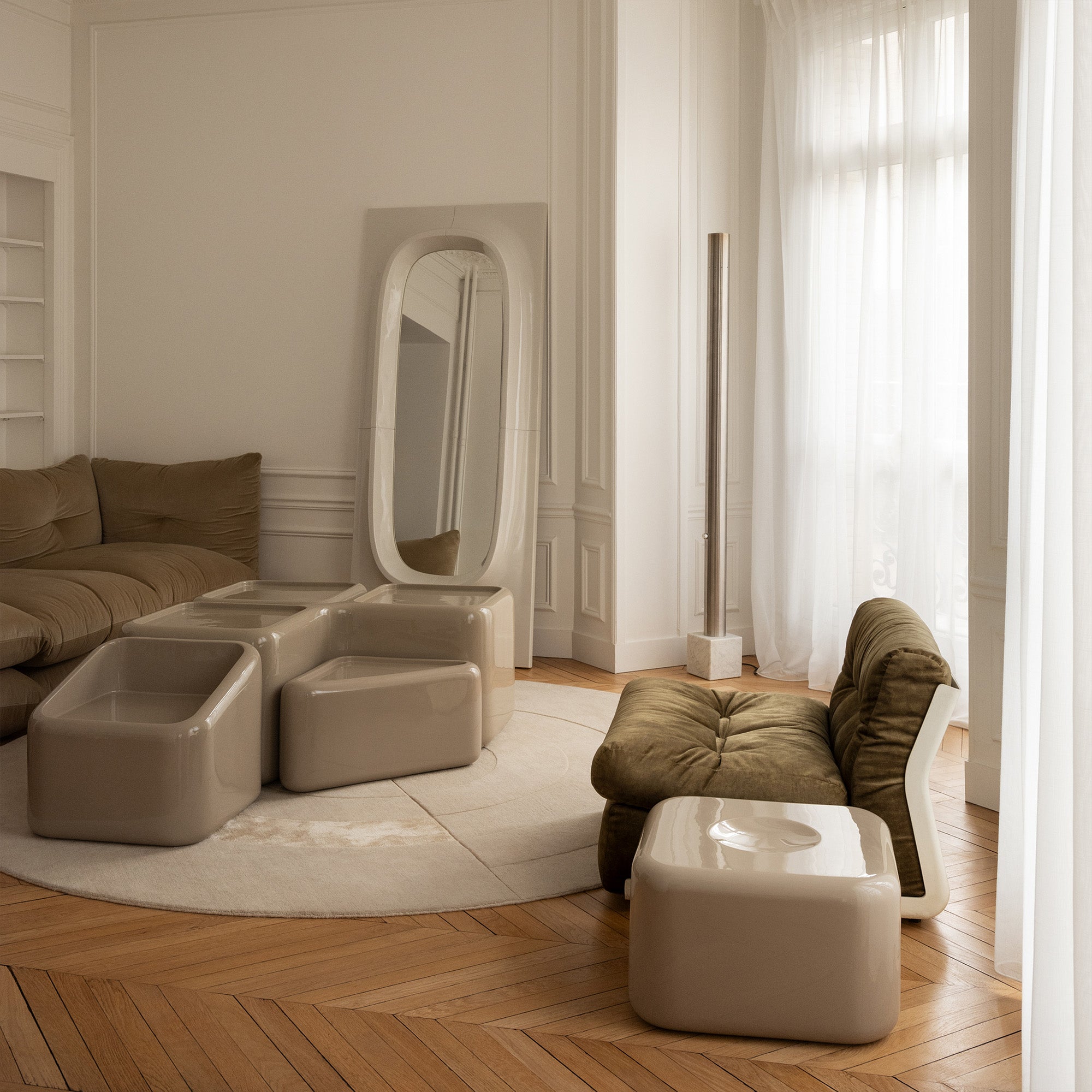 Porthole Mirror Large